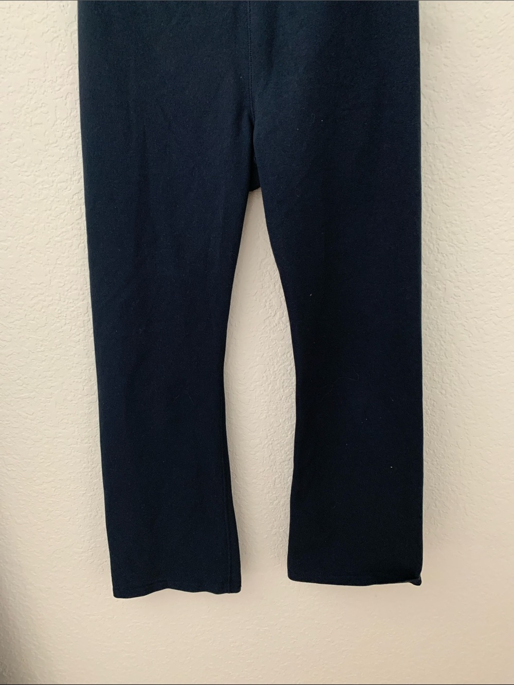 Pact Organic Cotton-Navy Bootcut Pull-On Pants - Picture 2 of 4